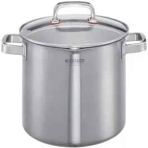 Meisterkoch Gemüsetopf  FOCUS ¦ silber ¦ Edelstahl ¦ Maße (cm): H: 23,5  Ø: 24