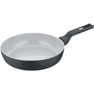 Berndes Schmorpfanne  b.clever ¦ schwarz ¦ Aluminium ¦ Maße (cm): H: 6,5  Ø: 28
