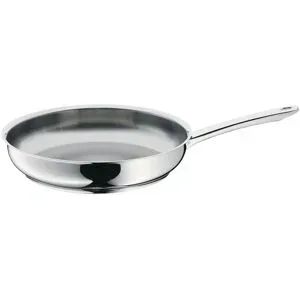 WMF Bratpfanne  Profi ¦ silber ¦ Edelstahl ¦ Maße (cm): H: 8  Ø: 28