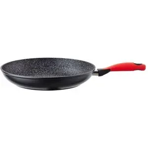 KHG Bratpfanne  Red'n'Hot ¦ rot ¦ Aluminium ¦ Maße (cm): H: 5,5  Ø: 32