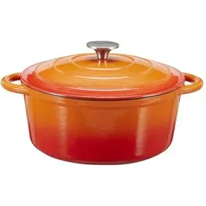 Meisterkoch Topf  OPUS ¦ orange ¦ Gußeisen ¦ Maße (cm): H: 11,5  Ø: 26