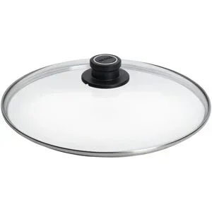 WOLL Sicherheitsglasdeckel   ¦ schwarz ¦ Glas Ø: 30