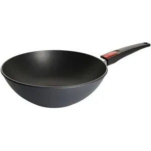 WOLL Guss-Wok- und Rührpfanne  Diamond Lite ¦ schwarz ¦ Aluminium-Guss ¦ Maße