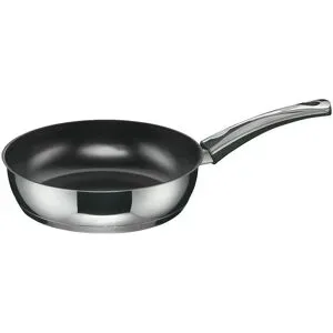 Berndes Schmorpfanne  Injoy® B.Nature ¦ silber ¦ Edelstahl Ø: 28