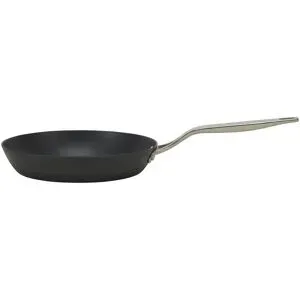 Meisterkoch Pfanne  LOTUS ¦ schwarz ¦ Carbonstahl ¦ Maße (cm): H: 4,5  Ø: 24