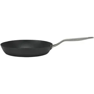 Meisterkoch Pfanne  LOTUS ¦ schwarz ¦ Carbonstahl ¦ Maße (cm): H: 4,5  Ø: 28