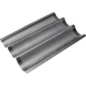 Birkmann Baguetteblech  Laib & Seele ¦ schwarz ¦ Stahlblech ¦ Maße (cm): B: 28