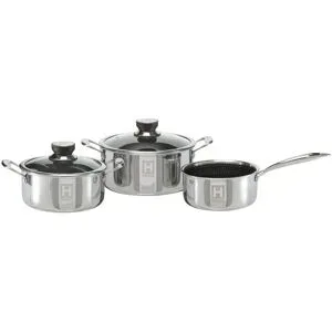 Hensslers Topfset   ¦ silber ¦ Edelstahl