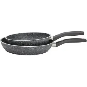 KHG Pfannenset   ¦ schwarz ¦ Aluminium