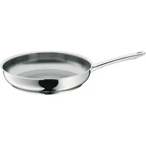 WMF Bratpfanne  Profi ¦ silber ¦ Edelstahl ¦ Maße (cm): H: 7  Ø: 20