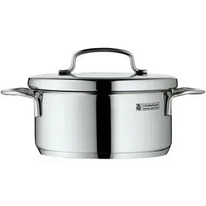 WMF Bratentopf mit Deckel 12cm  Mini ¦ silber ¦ Edelstahl Ø: 12