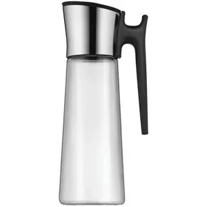 WMF Wasserkaraffe  Basic ¦ transparent/klar ¦ Glas,Edelstahl ¦ Maße (cm): H: 31