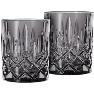 Nachtmann Whiskygläser 2er Set Noblesse ¦ grau ¦ Glas ¦ Maße (cm): H: 10,2  Ø: