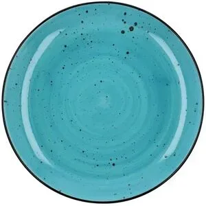 Peill+Putzler Speiseteller  Genua ¦ blau ¦ Maße (cm): H: 2,5  Ø: 25.5