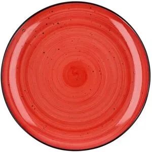 Peill+Putzler Speiseteller  Genua ¦ rot ¦ Maße (cm): H: 2,5  Ø: 25.5