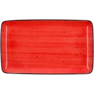 Peill+Putzler Platte L  Genua ¦ rot ¦ Maße (cm): B: 21,5 H: 2,5