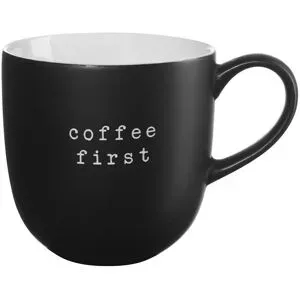 ASA SELECTION Tasse   ¦ schwarz ¦ Porzellan ¦ Maße (cm): H: 9,5  Ø: 9.5