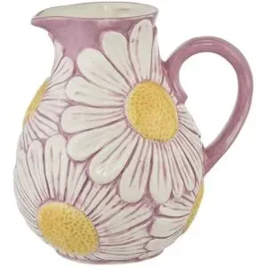 Höffner Krug   ¦ rosa/pink ¦ Steinzeug/Steingut ¦ Maße (cm): B: 18 H: 20 T: 15.0