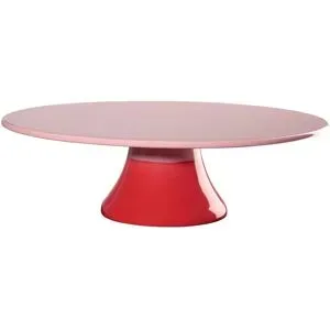 ASA SELECTION Tortenplatte Joy   ¦ rot ¦ Porzellan ¦ Maße (cm): H: 9  Ø: 29