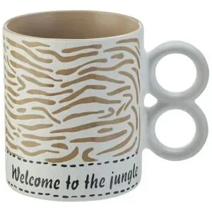 Peill+Putzler Kaffeebecher  Wildnis ¦ braun ¦ Porzellan ¦ Maße (cm): H: 9,5  Ø: