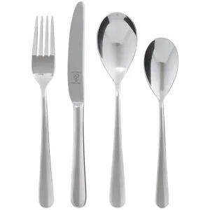 Justinus Kinderbesteck  Aventus ¦ silber ¦ Edelstahl ¦ Maße (cm): B: 15 H: 2,7