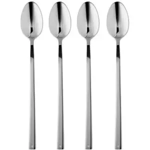 JOOP! Latte Macchiato-Löffel 4er-Set   ¦ silber ¦ Edelstahl ¦ Maße (cm): B: 12