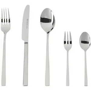KHG Besteckset 30-teilig 739 ¦ silber ¦ Edelstahl