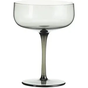 Gray & Jones Champagnerschale   ¦ grau ¦ Glas ¦ Maße (cm): H: 14  Ø: 10.5