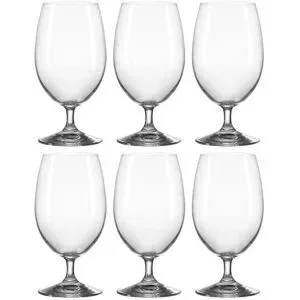 LEONARDO 6er-Gläserset  Daily ¦ transparent/klar ¦ Glas ¦ Maße (cm): B: 7,2 H: