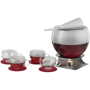 SIMAX Feuerzangenbowle   ¦ transparent/klar ¦ Glas,Edelstahl,Textil