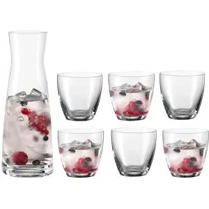 BOHEMIA Wasser-Saft-Set  Libera ¦ transparent/klar ¦ Glas