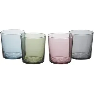Peill+Putzler Gläserset  Louisiana ¦ mehrfarbig ¦ Glas ¦ Maße (cm): H: 8,8  Ø: