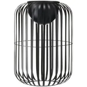 HOME STORY Pflanztopft   ¦ schwarz ¦ Eisen ¦ Maße (cm): H: 64  Ø: 47