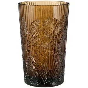 HOME STORY Trinkglas   ¦ braun ¦ Glas ¦ Maße (cm): B: 8 H: 13
