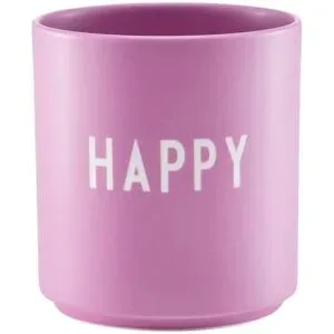 DESIGN LETTERS Becher   ¦ lila/violett ¦ Porzellan ¦ Maße (cm): H: 8,5  Ø: 8