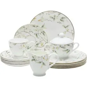 Peill+Putzler Kaffeeservice  20-teilig  Firenze ¦ weiß ¦ Porzellan