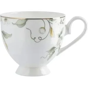 Peill+Putzler Kaffeetasse  Firenze ¦ weiß ¦ Porzellan ¦ Maße (cm): H: 7,6  Ø: