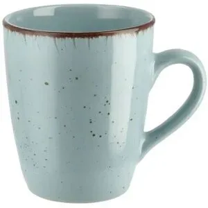 Peill+Putzler Kaffeebecher  400 ml  Siena ¦ türkis/petrol ¦ Steinzeug/Steingut ¦