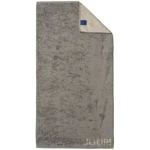 JOOP! Duschtuch  JOOP 1600 Classic Doubleface ¦ grau ¦ Maße (cm): B: 80
