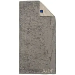 Handtuch  JOOP! 1600 Classic Doubleface ¦ grau ¦ Maße (cm): B: 50