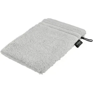 Vossen Waschhandschuh  Vienna Supersoft ¦ grau ¦ Maße (cm): B: 16