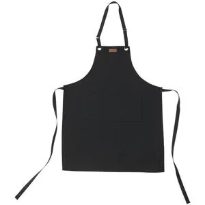 Meisterkoch Kochschürze  Optimus ¦ schwarz ¦ 100% Baumwolle ¦ Maße (cm): B: 70