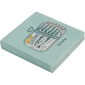 Höffner Servietten  12er Pack   ¦ blau ¦ Papier ¦ Maße (cm): B: 16,5 H: 3 T: 16.5