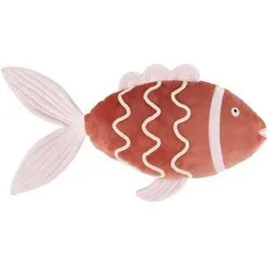 Höffner Dekokissen Fisch   ¦ orange ¦ Maße (cm): B: 54 H: 29 T: 10.0