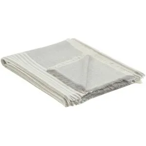 Höffner Plaid  Dezent ¦ grau ¦ Synthetik ¦ Maße (cm): B: 130