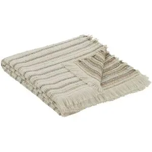 como Plaid  Jacquard ¦ creme ¦ Synthetik ¦ Maße (cm): B: 135