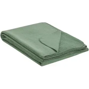 como Wohndecke  Sophia Overlock ¦ grün ¦ Baumwollmischgewebe ¦ Maße (cm): B: 150
