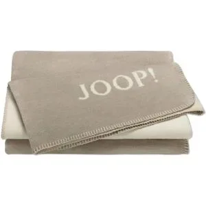 JOOP! Wohndecke Melange Doubleface   ¦ grau ¦ Baumwollmischgewebe ¦ Maße (cm):