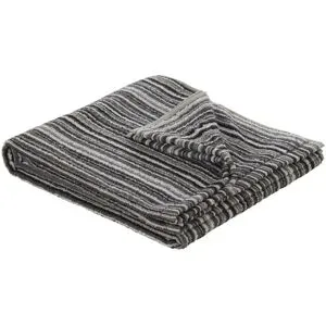 como Duschtuch  Jacquard Streifen ¦ grau ¦ Maße (cm): B: 70