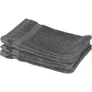 SCHÖNER WOHNEN Kollektion Waschhandschuh 3er-Set   ¦ grau ¦ Maße (cm): B: 16 H: